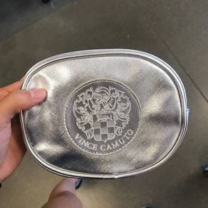Vince Camuto Silver Clutch NWOT